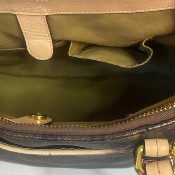 Coach Signature Peyton Double Zip Carryall Shoulder Bag - Picture 4 of 8